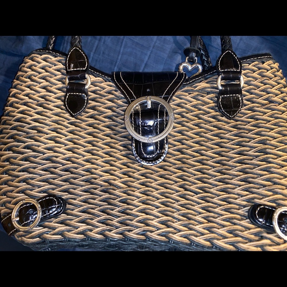 Brighton Basket Weave Purse
